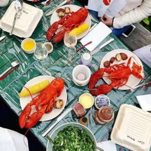 Lobster Dinner from Nantucket Lobster Trap 