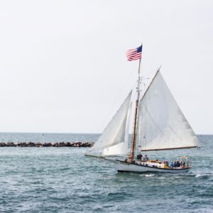 Endeavor Sailboat on Nantucket 